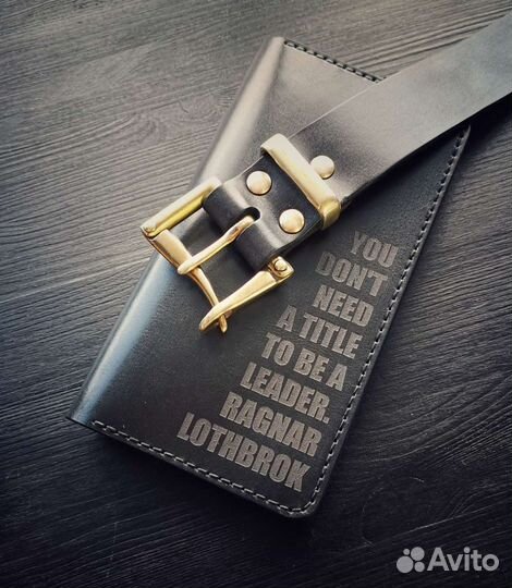 Кошелек из натуральной кожи