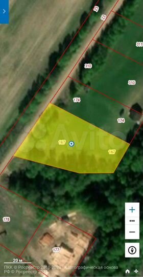 Участок 25 сот. (ИЖС)