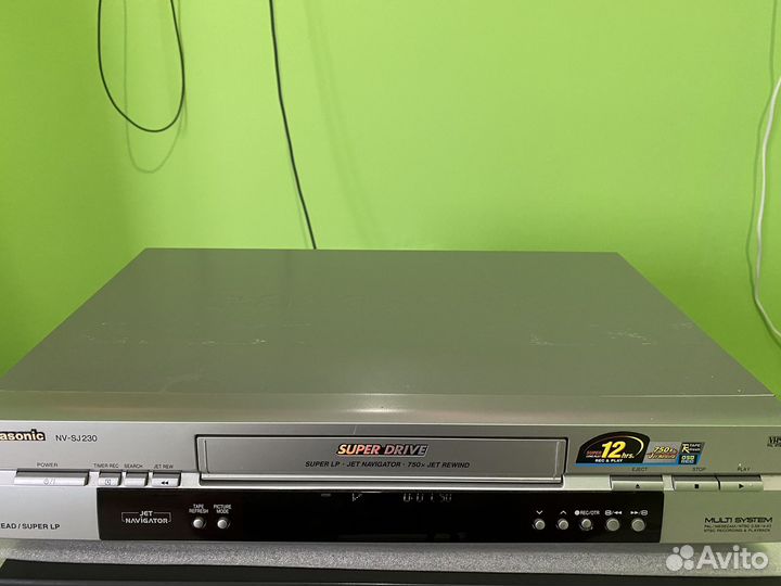 Видеомагнитофон panasonic бу