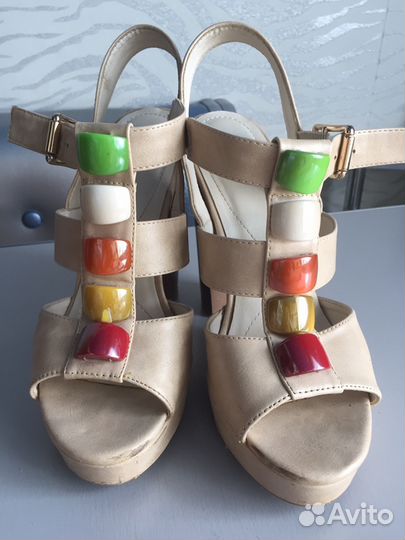 Басаножки на каблуке