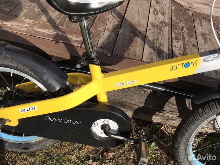 Детский велосипед royal baby 16