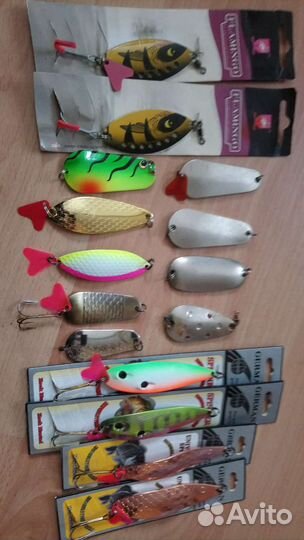 Воблеры, ратлины, блесны, джерки, балансиры