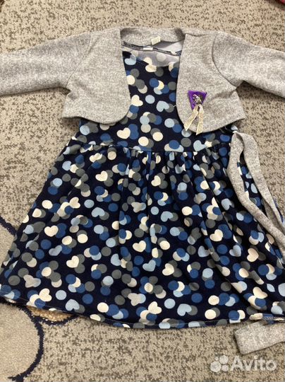 Вещи пакетом 116-122 платья