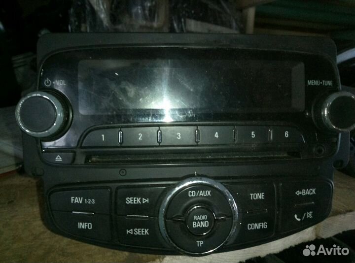Штатная магнитола шевроле круз 2014