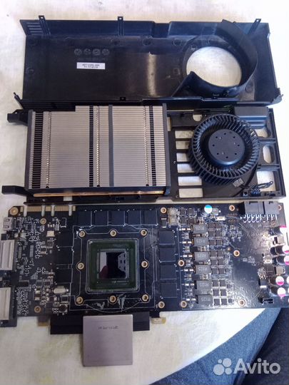 Видеокарта GTX 580