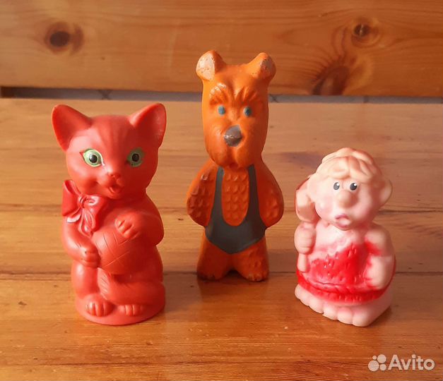Резиновые игрушки СССР