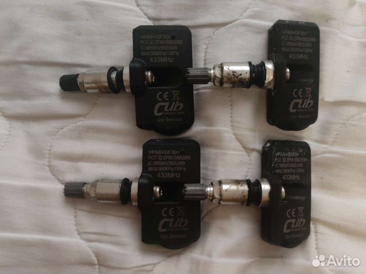 Датчики давления в шинах, комплект