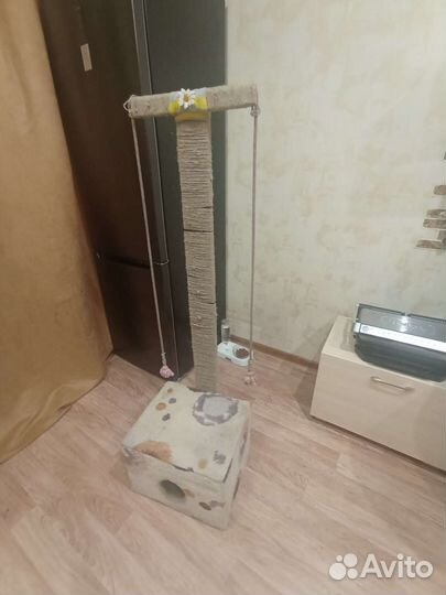 Когтеточка с домиком бу