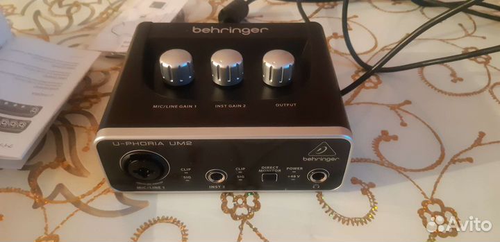 Звуковая карта behringer