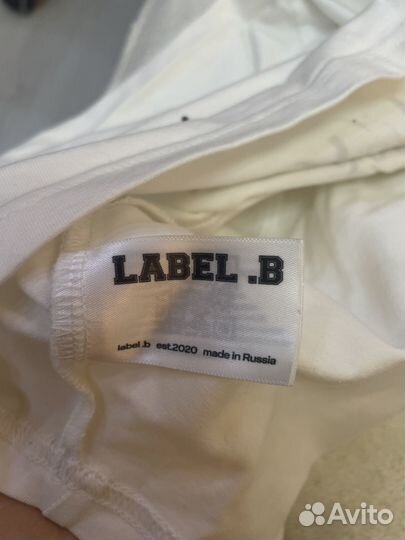 Label b топ из хлопка