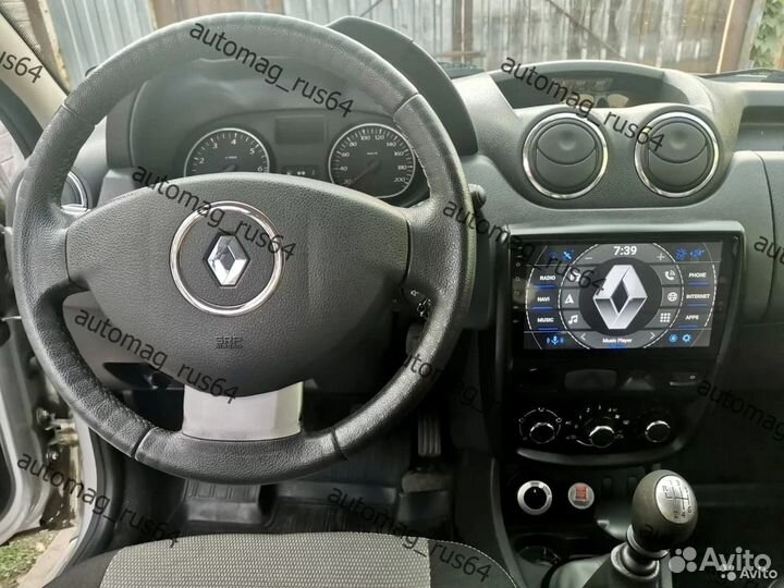 Новая Магнитола Renault Duster, 2010-2015