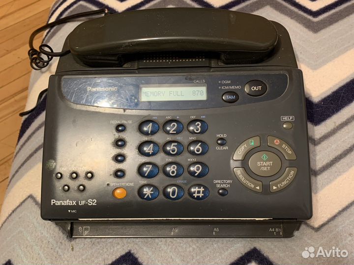 Факс panasonic uf-s2