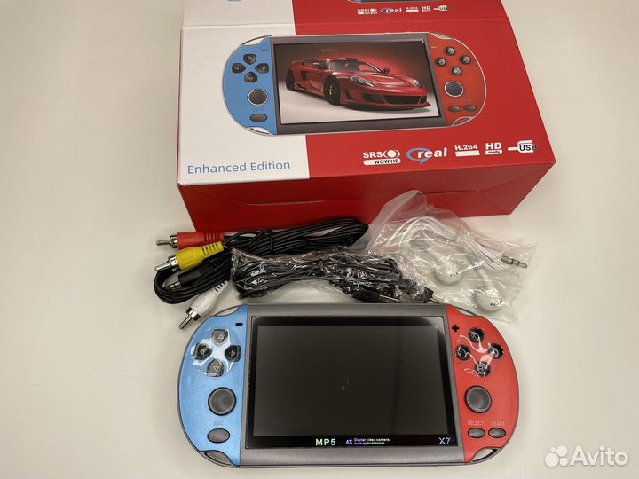 Портативная игровая приставка консоль денди X7