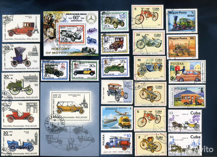 Марки разных стран