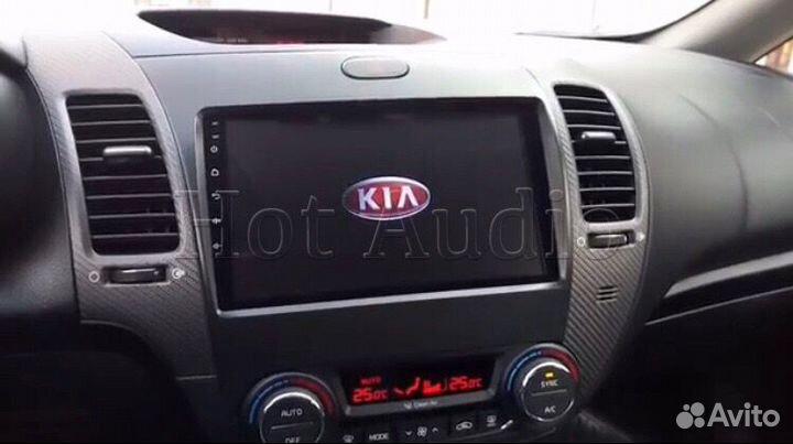 Магнитола для Kia Cerato K3 с установкой