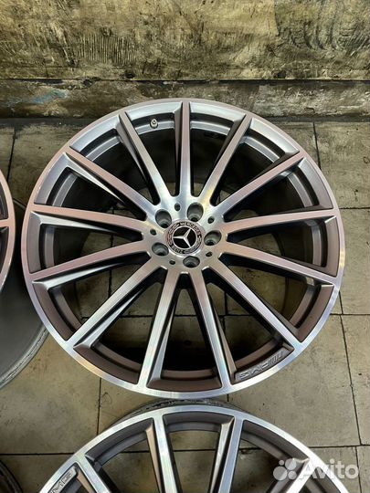 Оригинал диски AMG Mercedes GLS V167 R22 разноширо