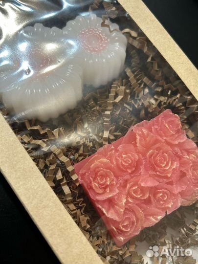 Подарочный набор (мыло ручной работы )