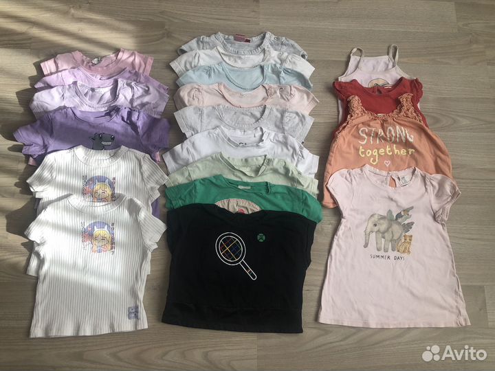 Детские вещи на девочку пакетом 80 86