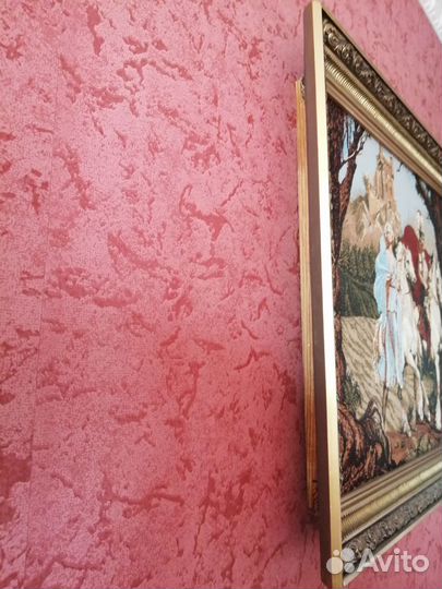 Картина в раме гобелен