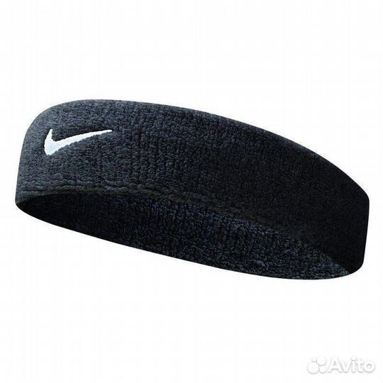Повязка на голову Nike headband Swoosh Чёрная