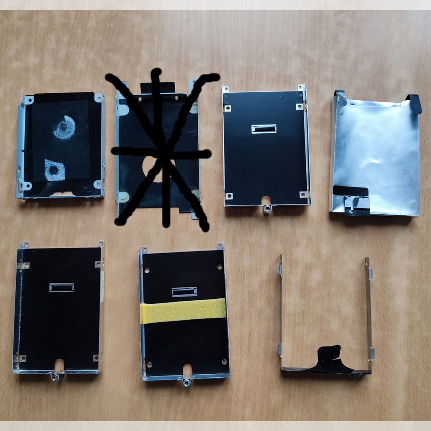 Салазки 2.5 Для Hdd / Ssd В Ноутбуки, Цена За 1 Шт