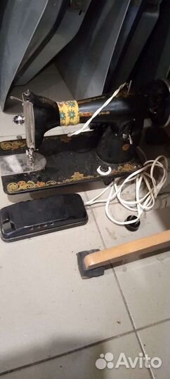 Швейная машинка зингер антикварная
