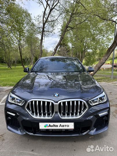 BMW X6 3.0 AT, 2021, 64 000 км