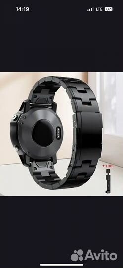 Браслет из титана для Garmin