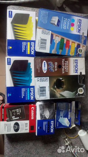Продам картриджи HP и Epson