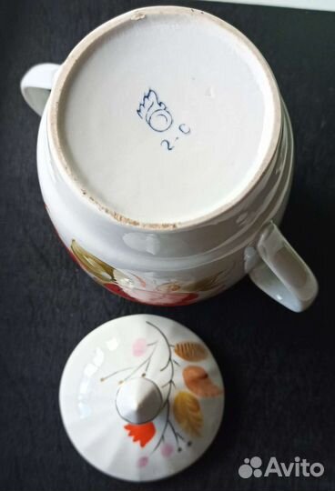 Сахарница фарфоровая СССР