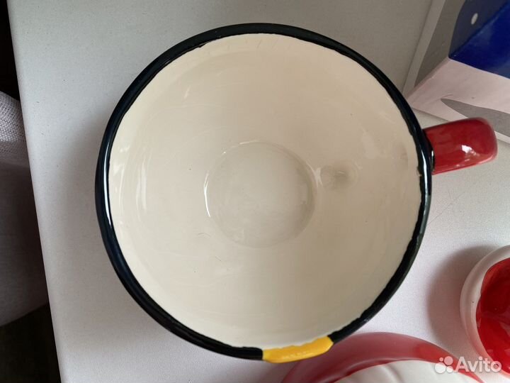 Чайный сервиз новогодний дед мороз/санта клаус