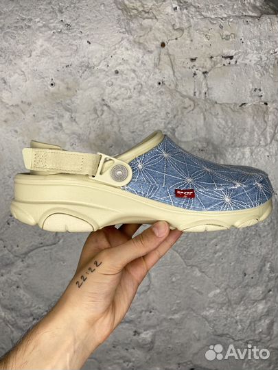 Crocs X Levi’S ALL-Terrain Sashiko Denim Blue ‘21