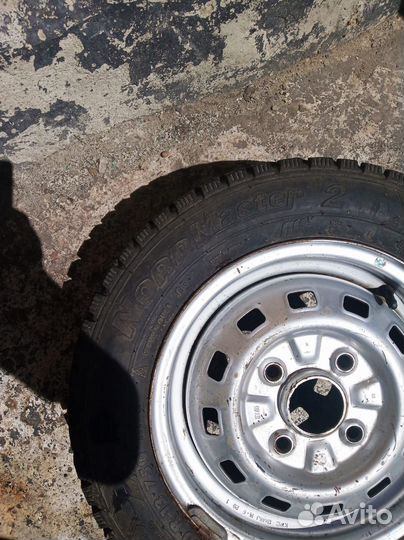 Колёса зимние на дэу-Матиз