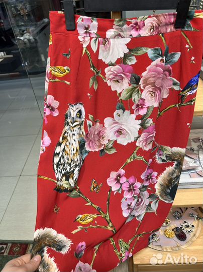 Dolce Gabbana, юбка шелк. Оригинал