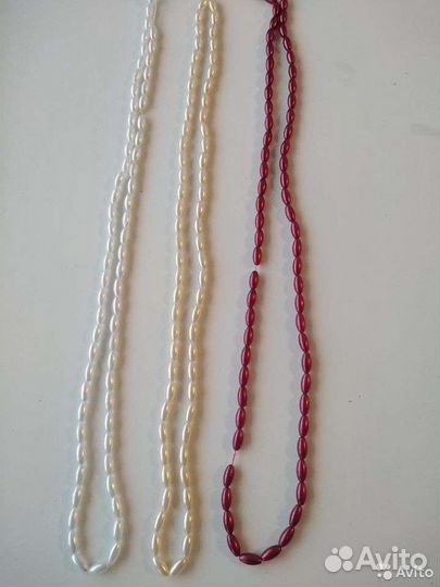 Бисер, бусины, стеклярус, рубка