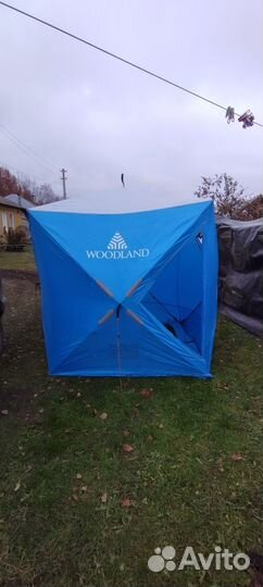 Палатка зимняя куб 