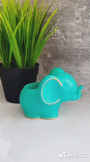 Статуэтка слон из гипса