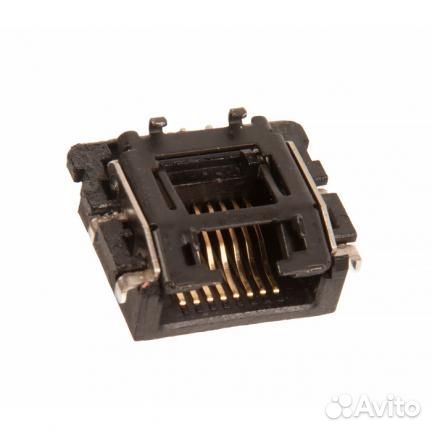 Разъем сетевой карты LAN для asus X541SC с разбора