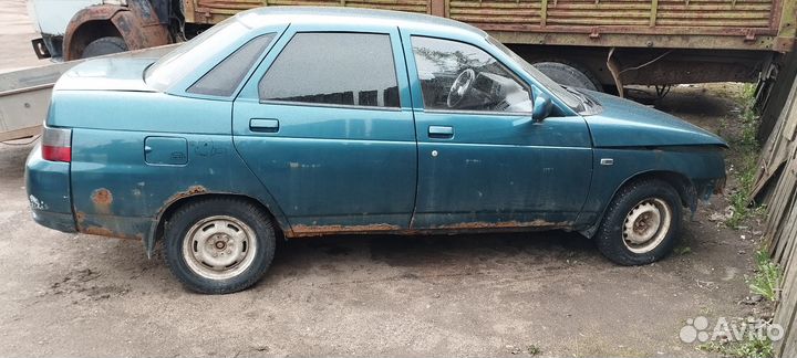 ВАЗ 2110 1.5 МТ, 1999, битый, 102 000 км