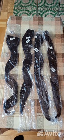 Новые наклад. волосы на заколках (60см) +коса 70см