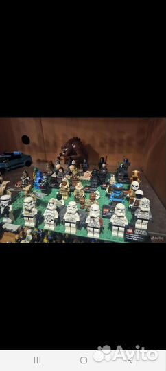 Lego star wars минифигурки и детальки, аксессуары