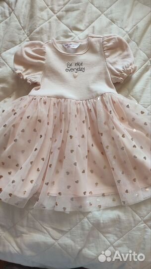 Платье для девочки 86