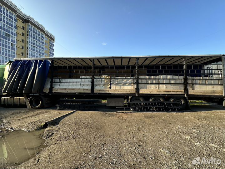 Обрешетка металлическая полуприцепа