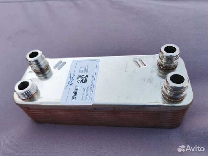 Вторичный теплообменник Vaillant