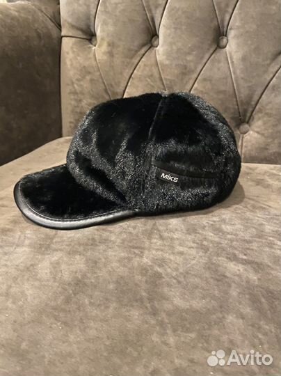 Меховая мужская кепка