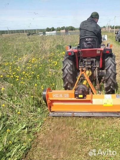 Покос травы, вспашка земли, выравнивание участка