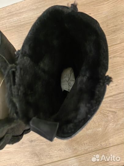 Сапоги угги AGL 37 черные зима