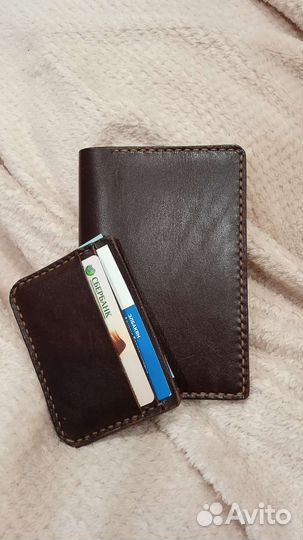 Обложка на паспорт картхолдер