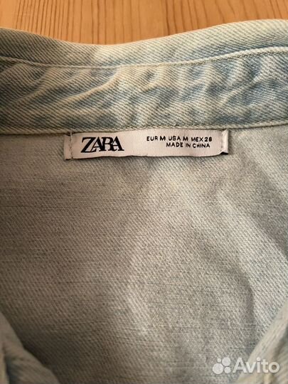 Джинсовка zara