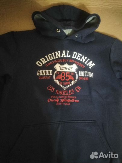 Толстовка мужская с капюшоном